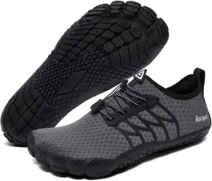 Racqua Water Shoes Quick-Dry Swim Shoes Breathable Lightweight Beach Shoes Pool Barefoot Aqua for Women Men