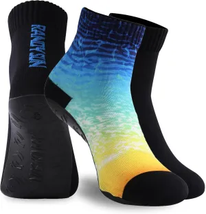 RANDY SUN Barefoot Quick-Dry Sand Beach Socks, Breathable Seamless Yoga Sock With TPE Sole