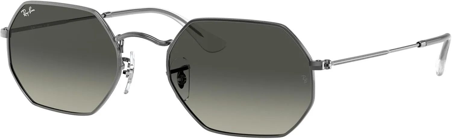 Ray-Ban RB3556N Octagonal Flat Lens Sunglasses