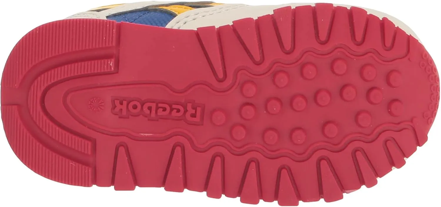 Reebok Unisex-Child Classic Leather Step N Flash Light Up Sneaker