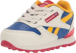 Reebok Unisex-Child Classic Leather Step N Flash Light Up Sneaker