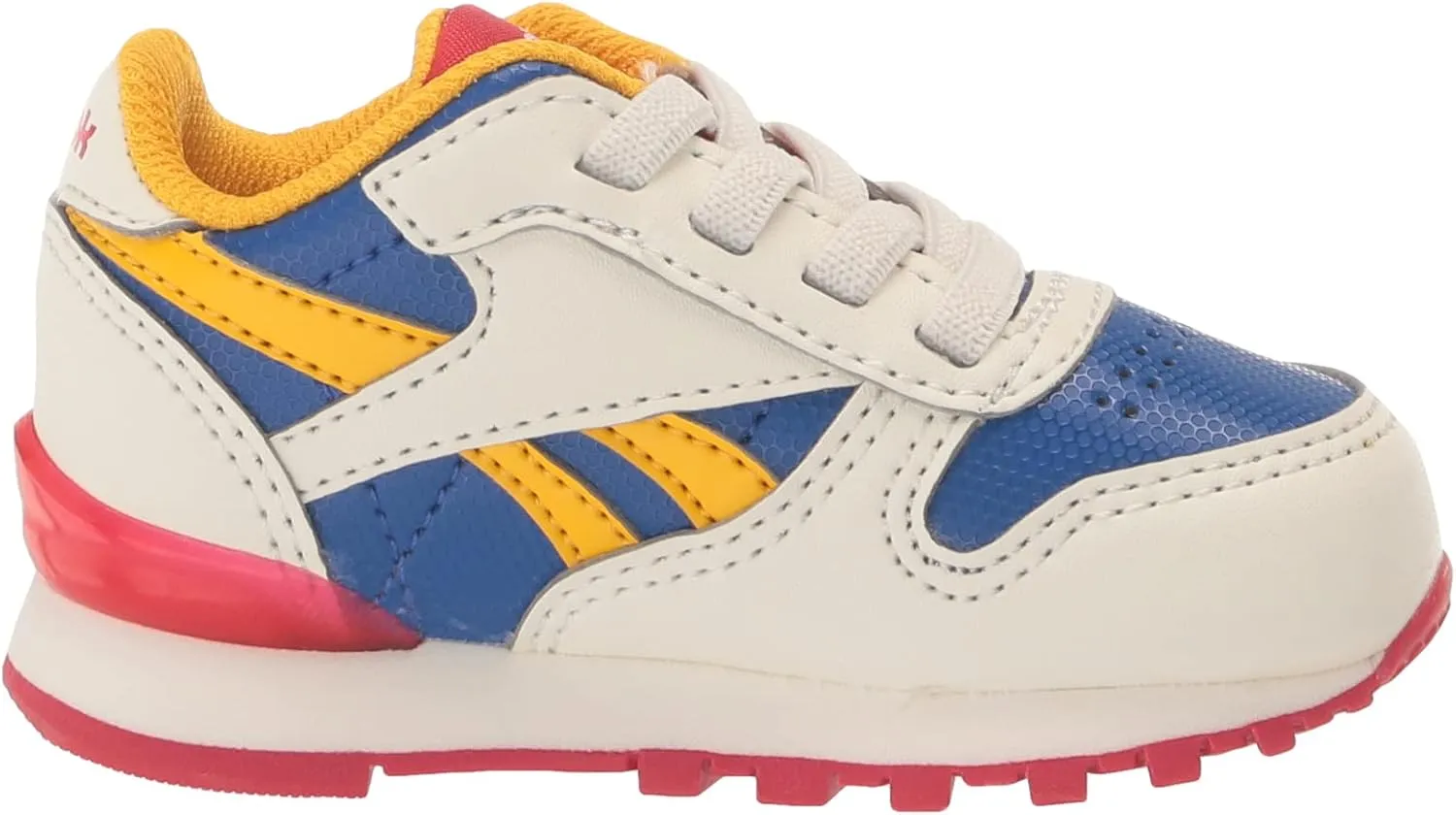 Reebok Unisex-Child Classic Leather Step N Flash Light Up Sneaker