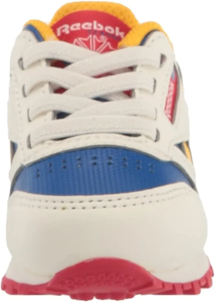 Reebok Unisex-Child Classic Leather Step N Flash Light Up Sneaker