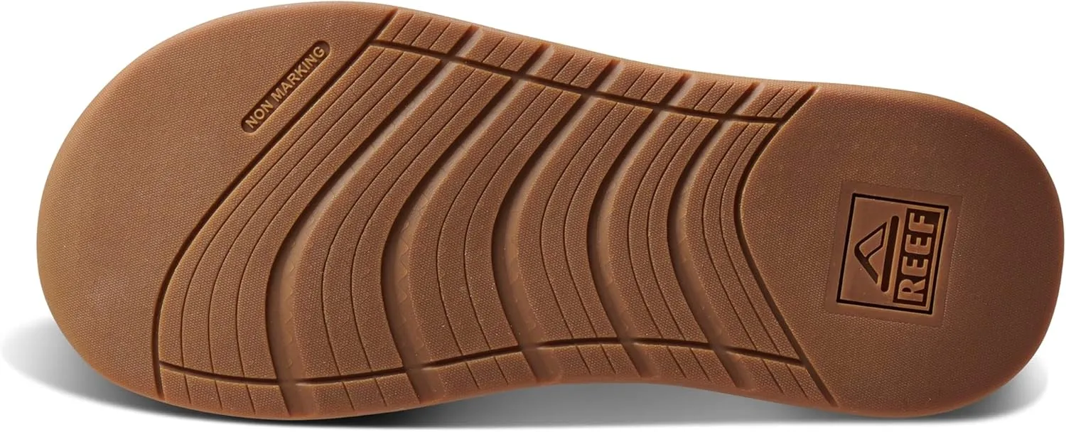 REEF Deckhand Men's Water Friendly Flip Flop, Boat Friendly, No Slip Traction, Quick Dry