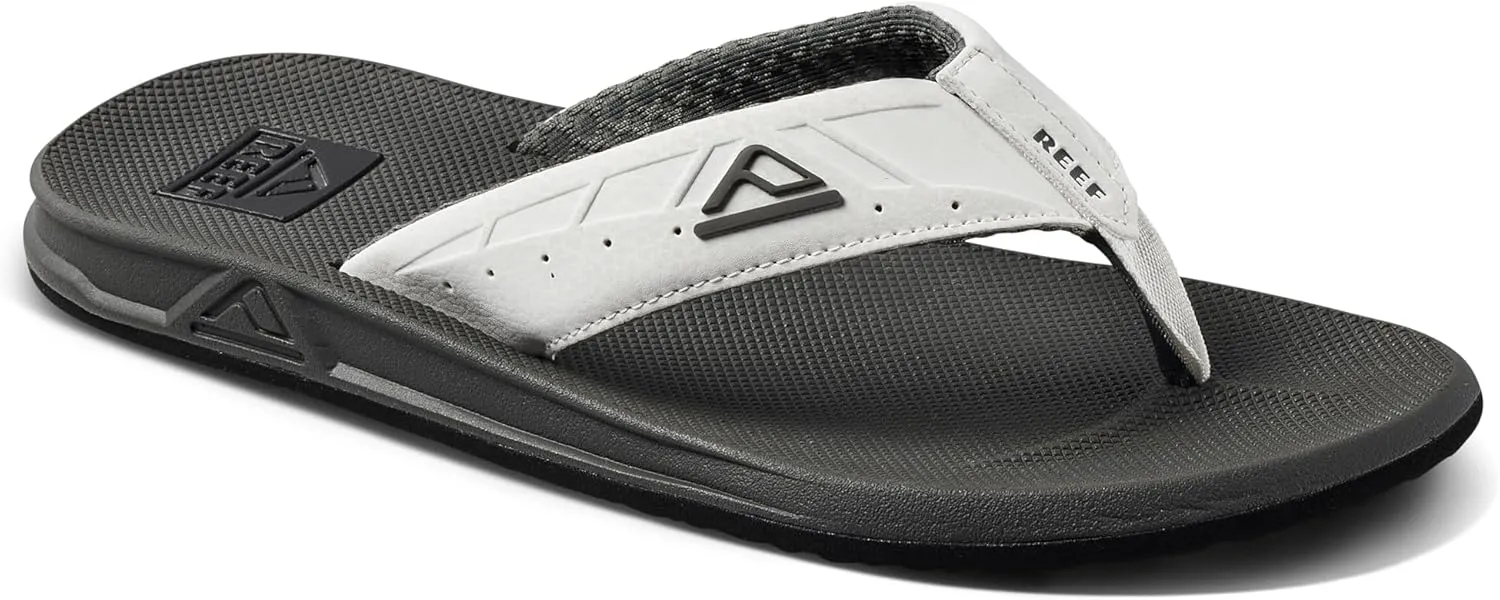 REEF Phantoms Men's Beach Flip Flop, Water Friendly, Soft and Supportive Molded Footbed