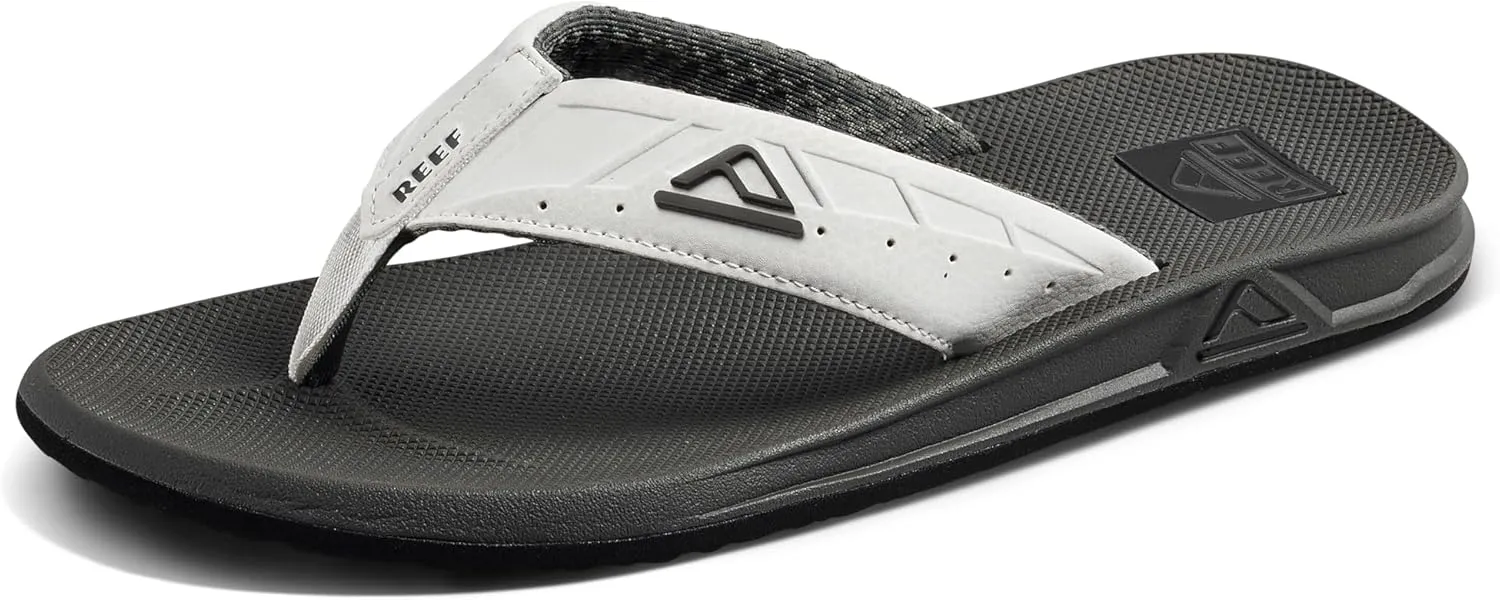 REEF Phantoms Men's Beach Flip Flop, Water Friendly, Soft and Supportive Molded Footbed