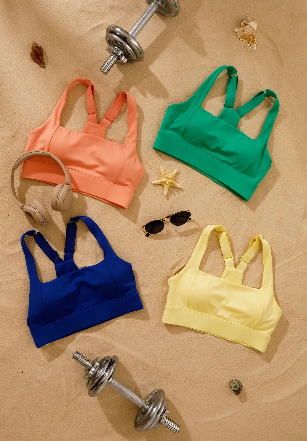 Reluna™ Refined Square Bra Parakeet