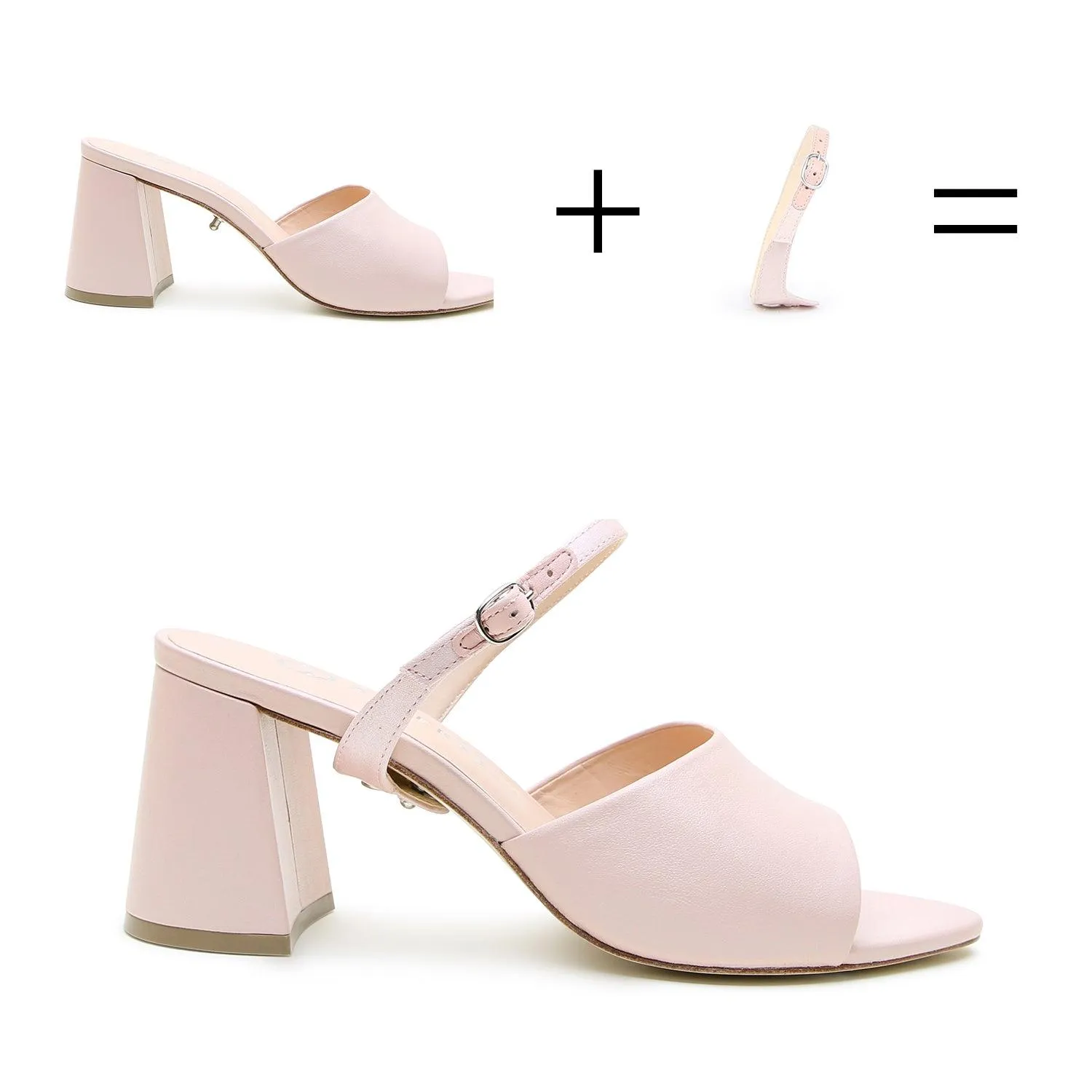 Rose Pink Point Sandal   Rose Satin Twiggy Strap