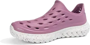 RUGGED SHARK Rift Slip-On Water Shoes – Quick-Dry EVA, AQUAFLO® Drainage, Ventilated, Lightweight, Textured Footbed, Easy On/Off, Perfect for Beach, Pool, and Outdoor Adventures Dark Rose