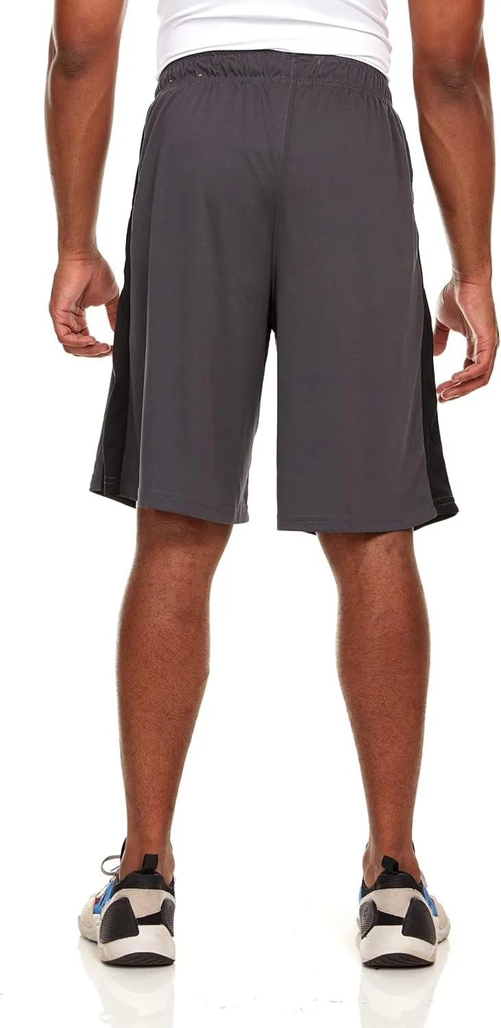 Russell Athletic Mens Performance Athletic Running Shorts Quick Dry Workout Shorts with Pockets and Elastic Waistband 10"