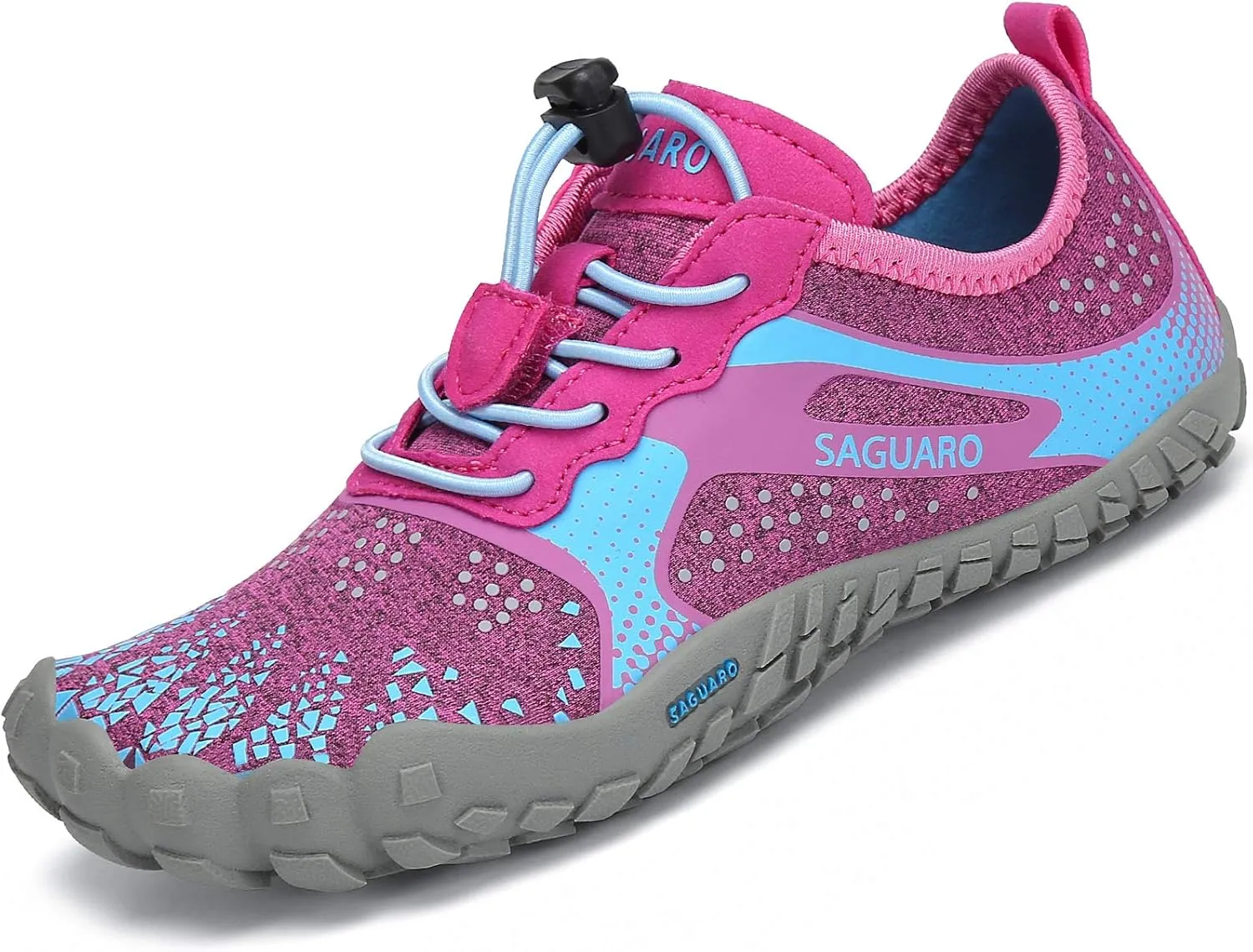 SAGUARO Kids' Barefoot Shoes Boys Girls Quick Dry Aqua Athletic Sneakers Lightweight Sport Footwear Toddler Water Shoes