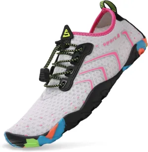 SAGUARO Quick-Dry Water Shoes for Women – Swim Shoes, Beach Shoes, Aqua Shoes with Lightweight, Breathable, Slip-Resistant Design for Pool & Outdoor Use