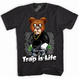 Satin Shadow 1s Sneaker Shirt Trap Is Life Graphic