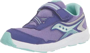 Saucony Ride 10 Jr Sneaker, Purple, 11.5 US Unisex Little Kid