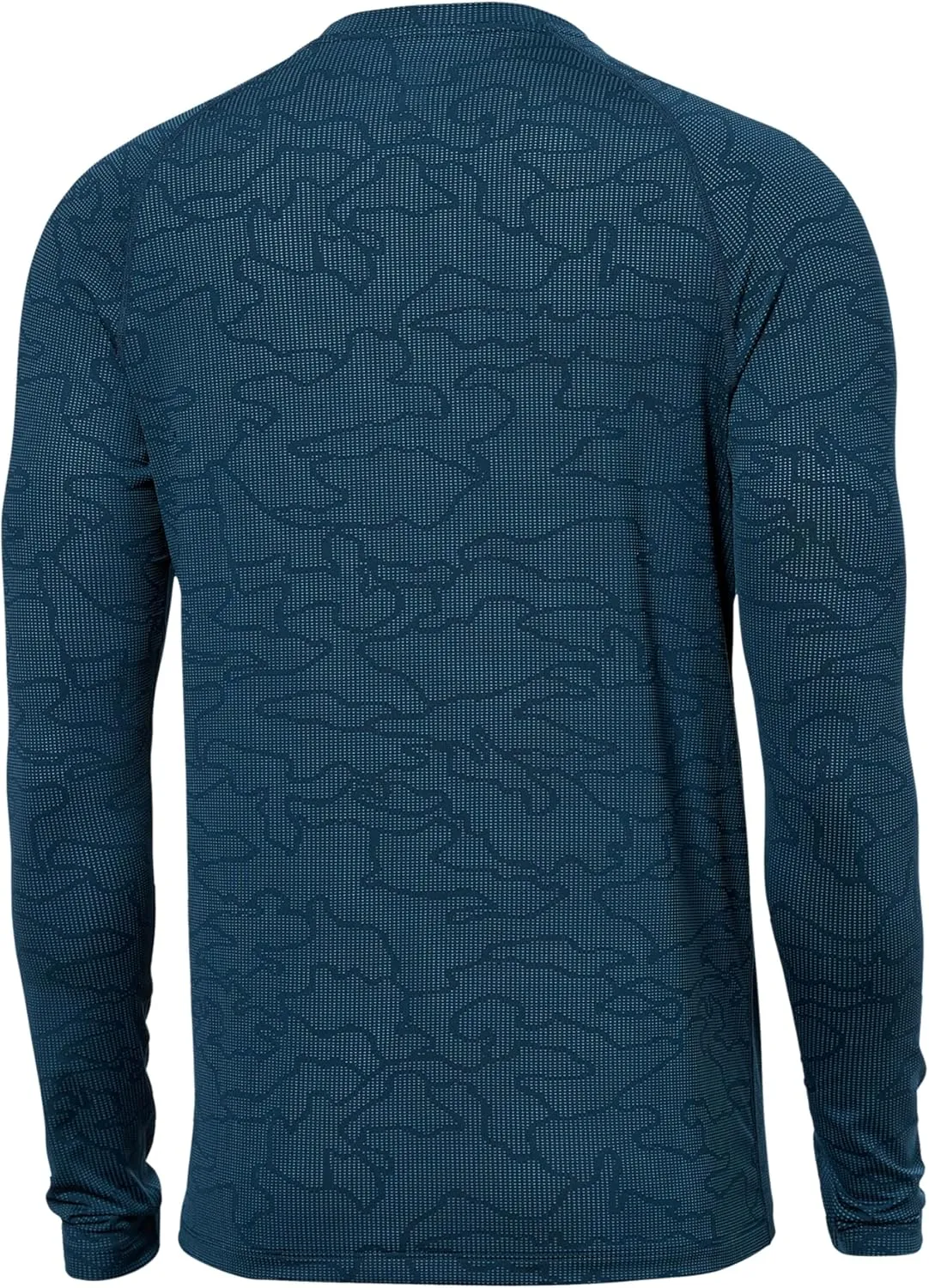 SAXX Underwear Co. Men's Quest Quick Dry Mesh Long Sleeve Crew, Fashion