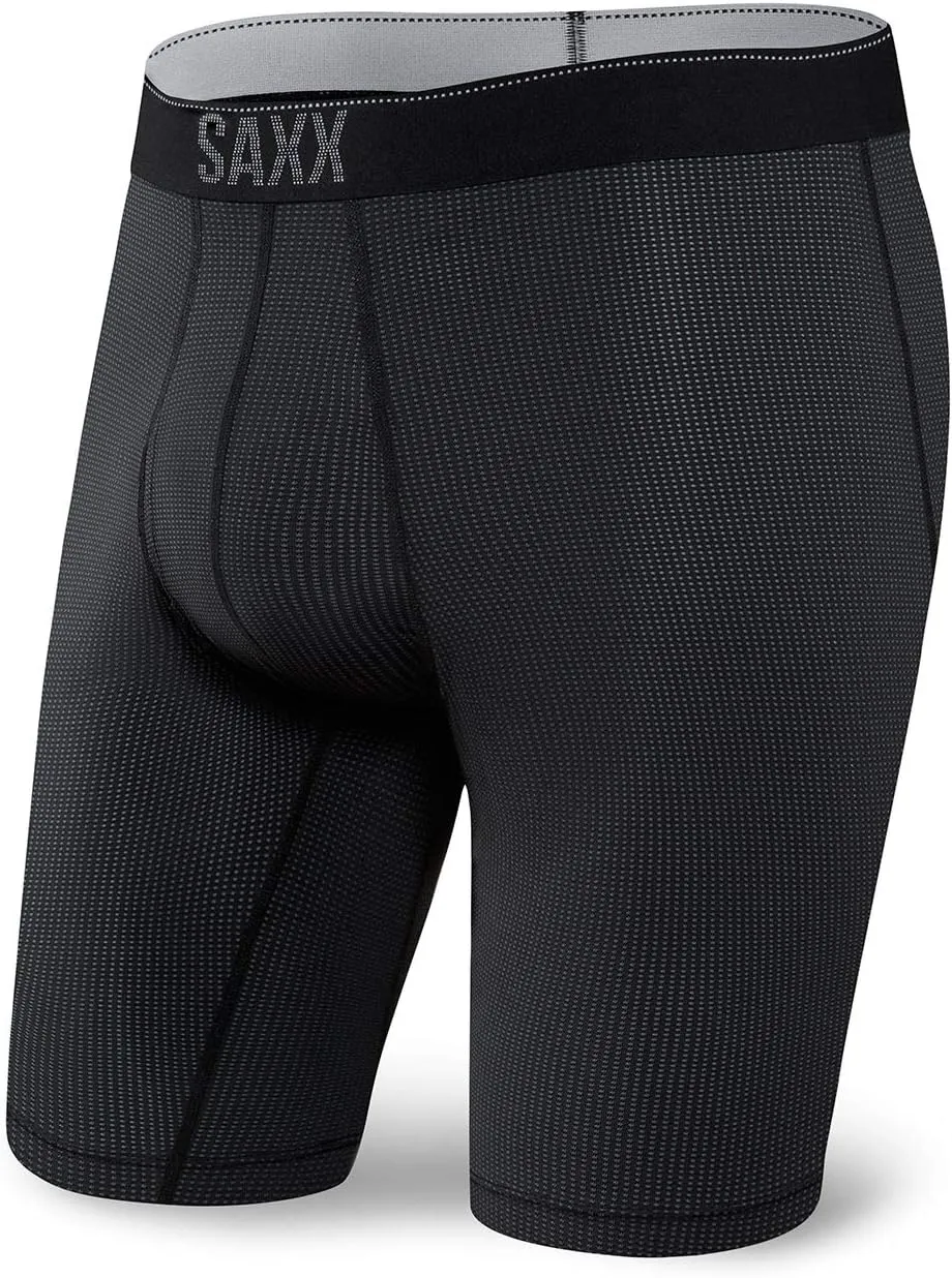 SAXX Underwear Co. Men's Underwear with Pouch Quest Quick Dry Mesh Long Leg Fly