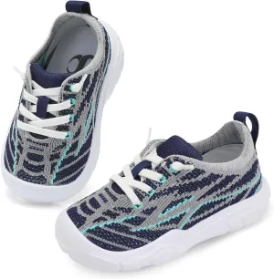 Scurtain Toddler Shoes Girls Boys Barefoot Shoes Kids Sneakers Breatherble Slip on Shoes