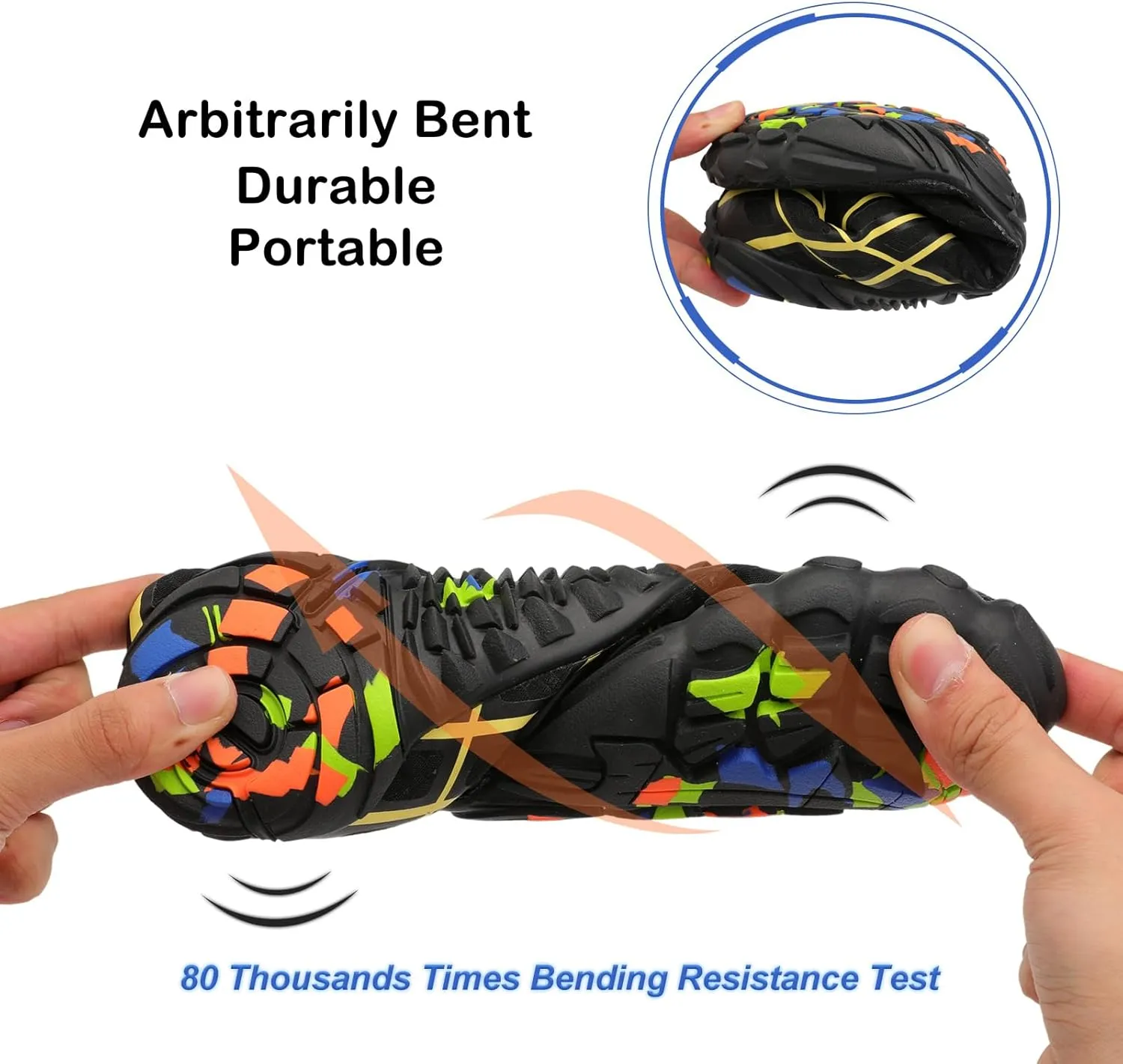 Scurtain Unisex Mens Womens Athletic Hiking Water Shoes Quick Dry Barefoot Aqua Shoes Swim Shoes Beach Shoes with Drainage