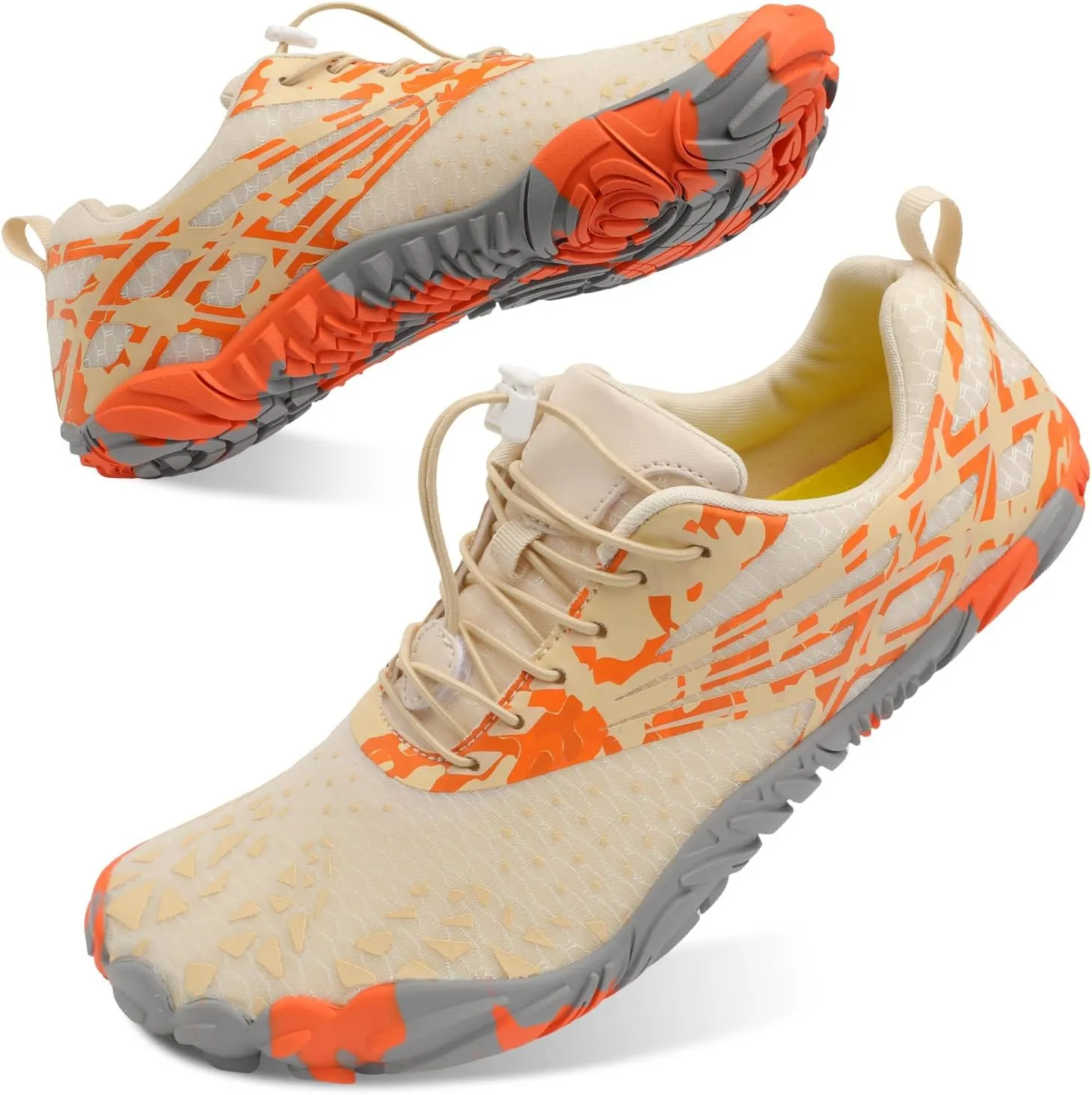 Scurtain Unisex Mens Womens Athletic Hiking Water Shoes Quick Dry Barefoot Aqua Shoes Swim Shoes Beach Shoes with Drainage