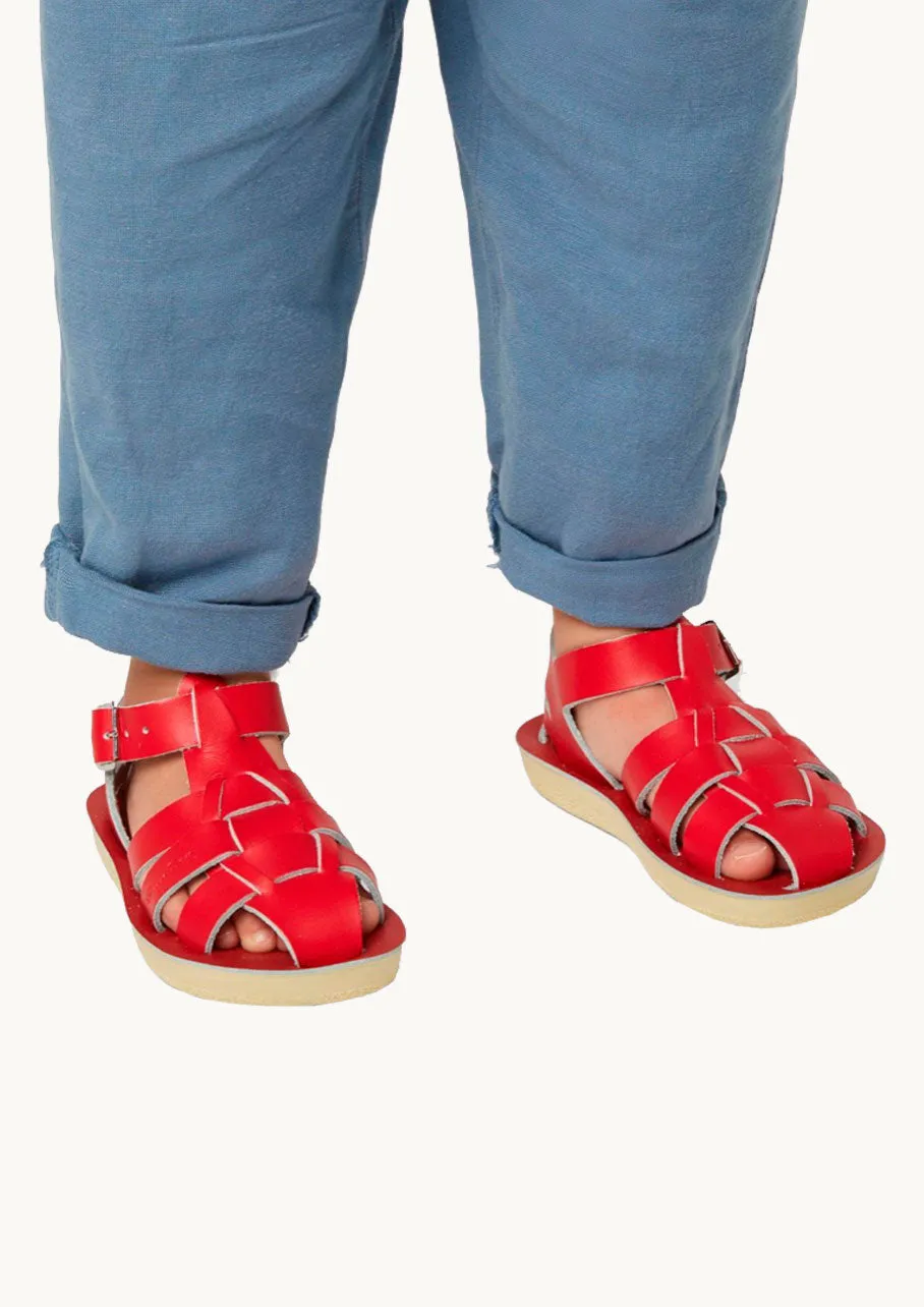 Shark Sandals Red