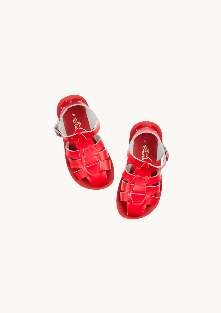 Shark Sandals Red