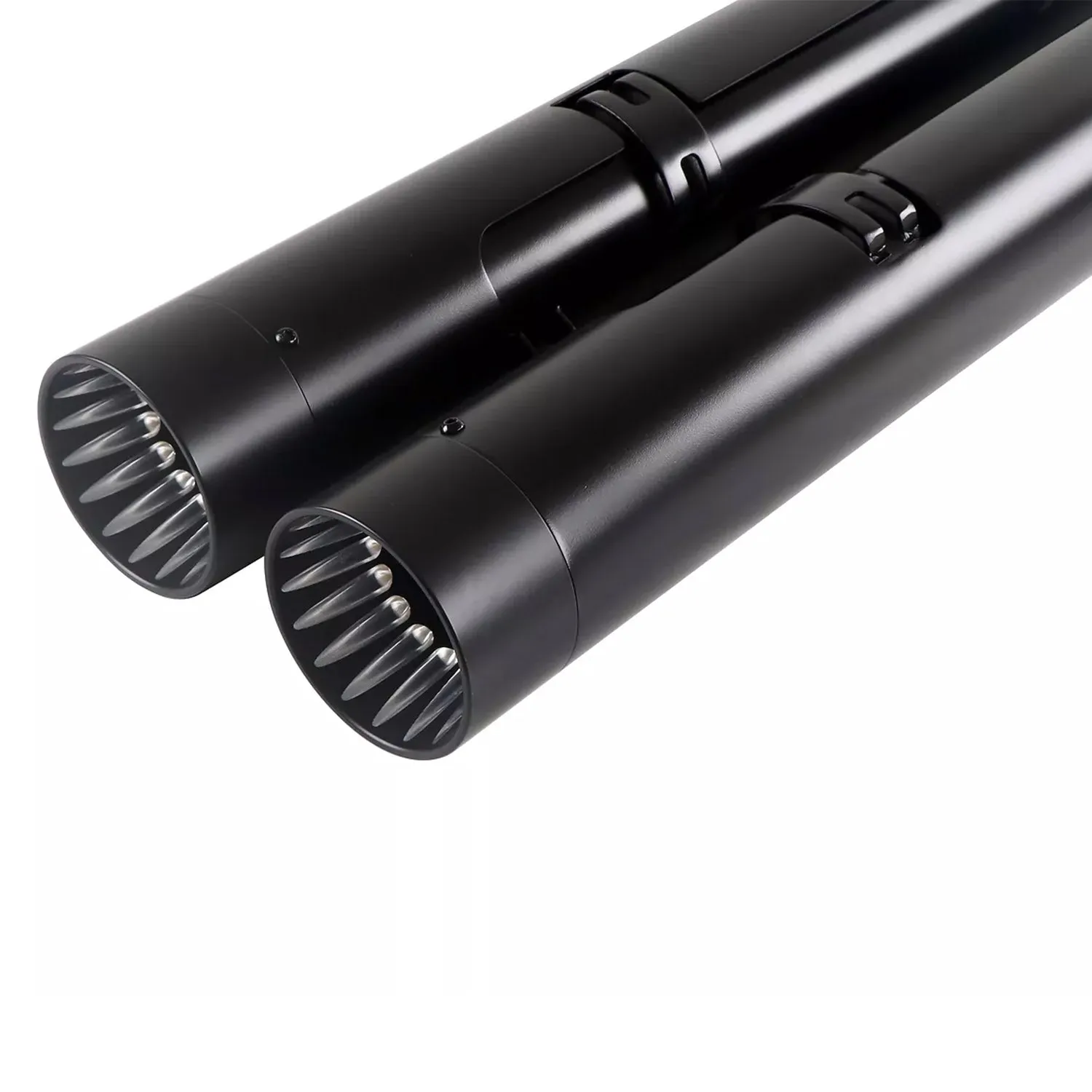 SHARKROAD 4.5" Slip On Mufflers Exhaust for Indian 2014-UP Motorcycle Black