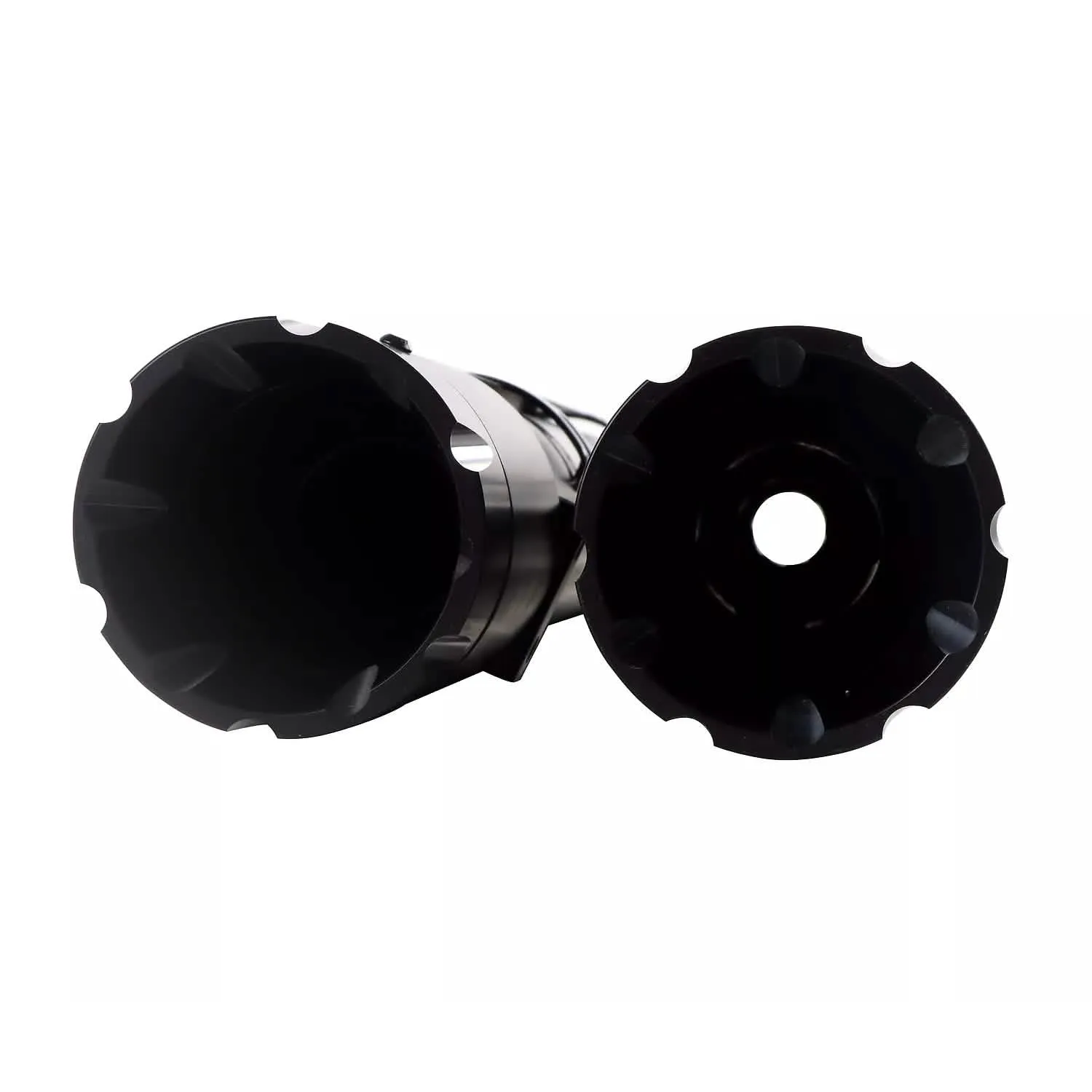 SHARKROAD 4.5" Slip On Mufflers Exhaust for Indian 2014-UP Motorcycle Black