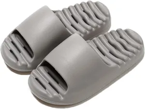 Shower Cloud Slippers for Women and Men Banthroom Drain Hole Slides Non-slip Quick Dry Thick Sole Comfy House Sandals