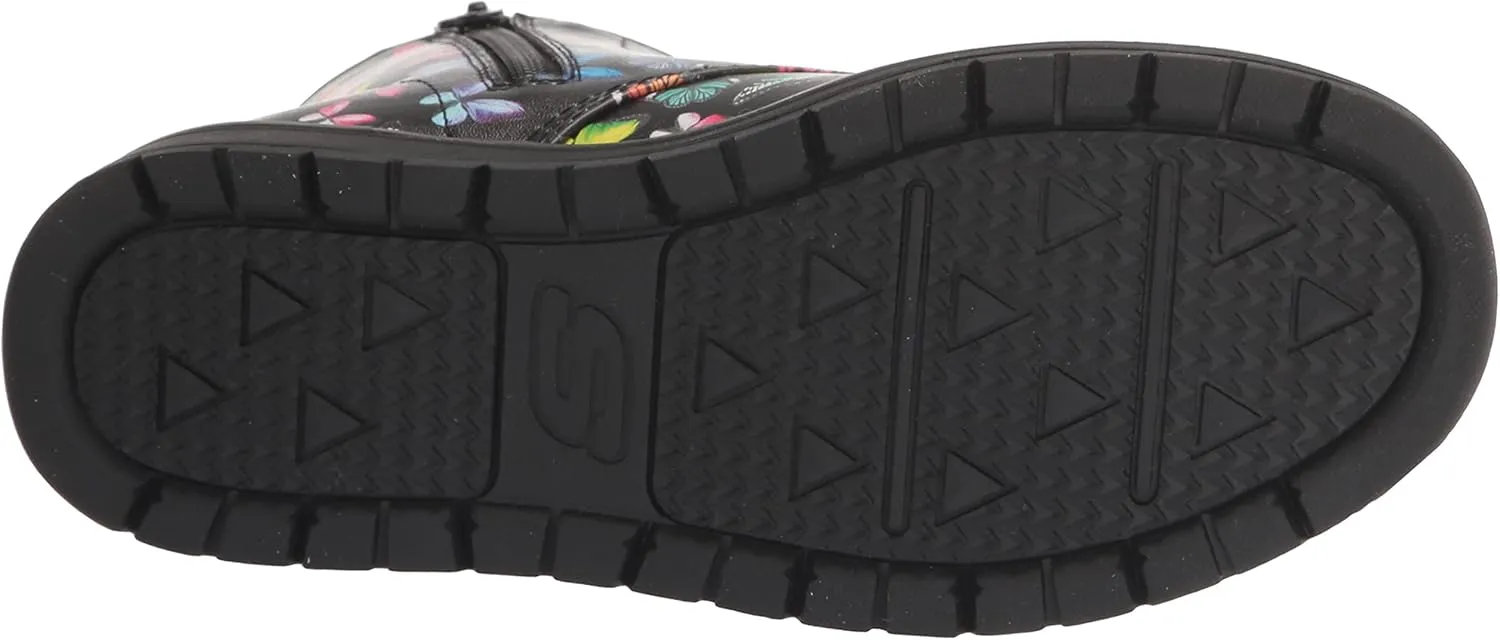 Skechers Kids Girl's Gravlen-Lil Butterfly Boot Sneaker