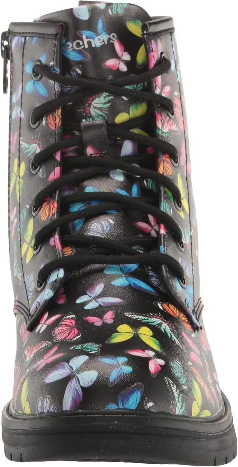 Skechers Kids Girl's Gravlen-Lil Butterfly Boot Sneaker