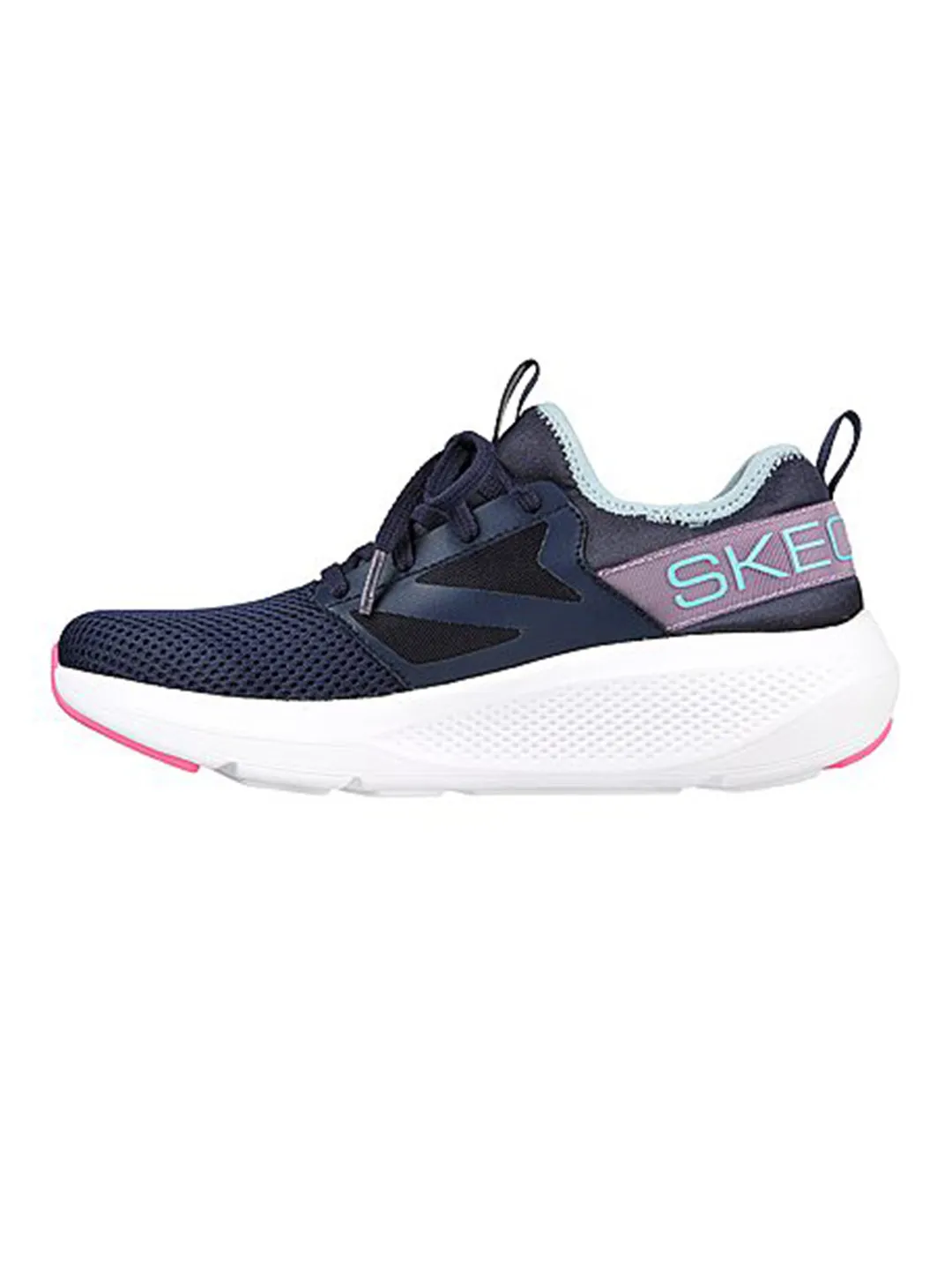 Skechers Navy Women Go Run Elevate  Quick Stride Slip On Sneakers
