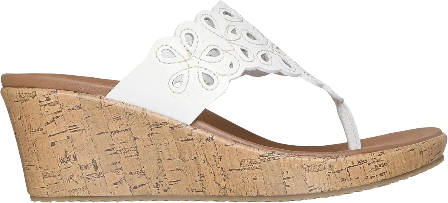 Skechers Women's Beverlee-Summer Spirit Wedge Sandal