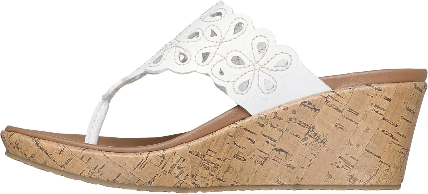 Skechers Women's Beverlee-Summer Spirit Wedge Sandal