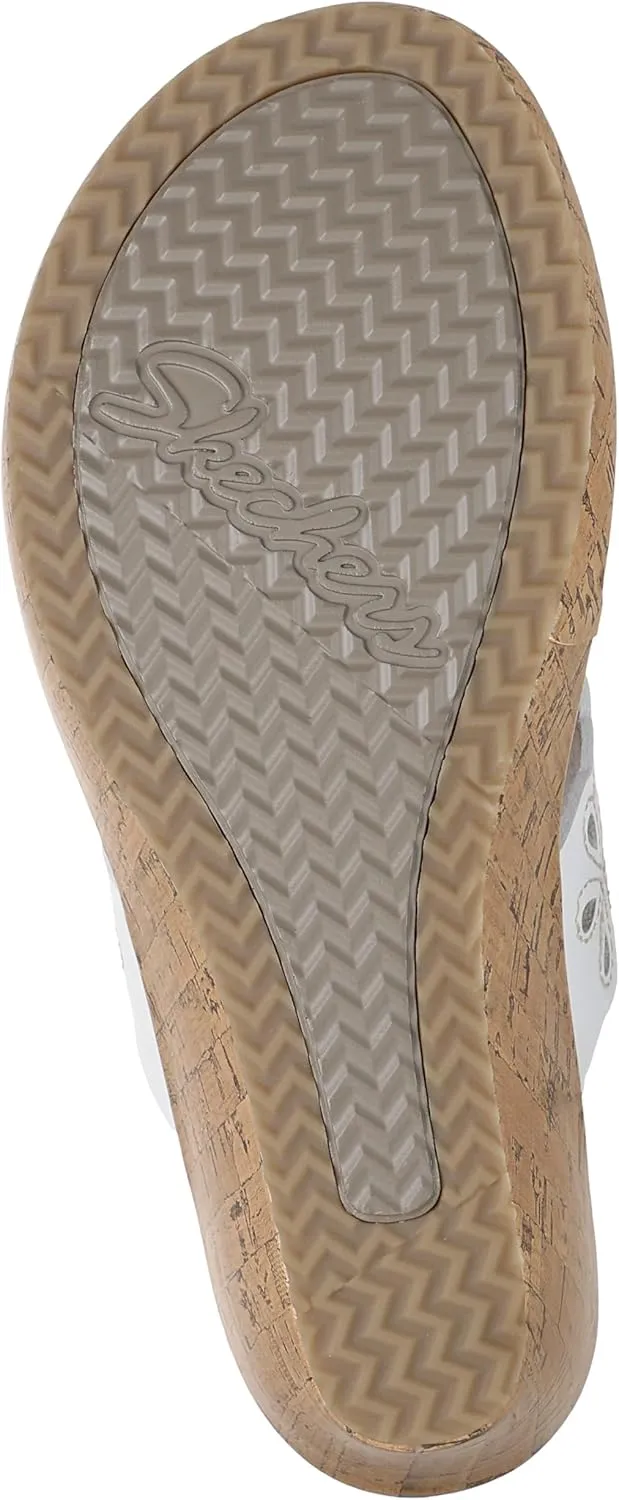 Skechers Women's Beverlee-Summer Spirit Wedge Sandal