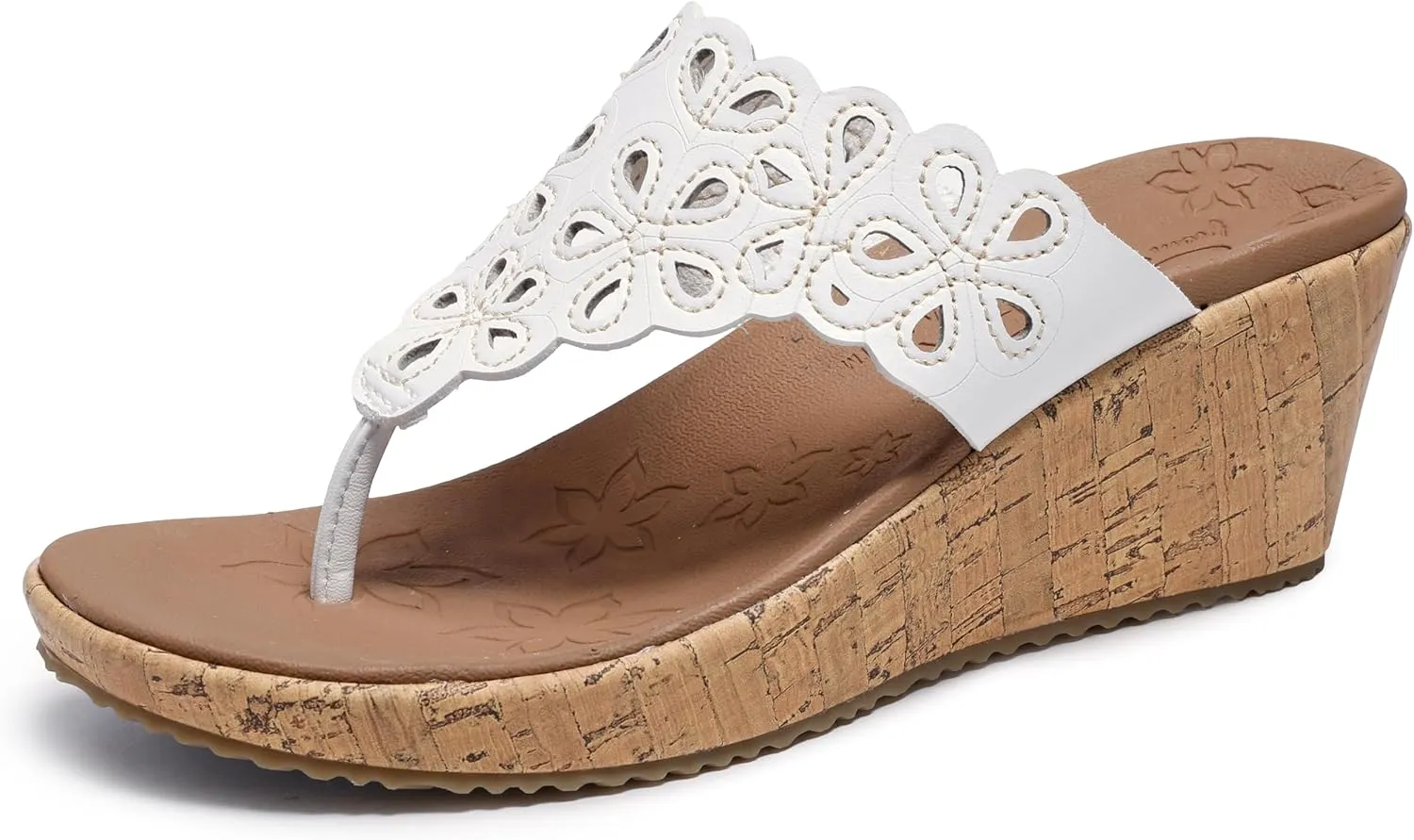 Skechers Women's Beverlee-Summer Spirit Wedge Sandal