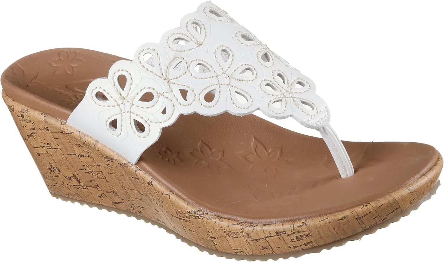 Skechers Women's Beverlee-Summer Spirit Wedge Sandal