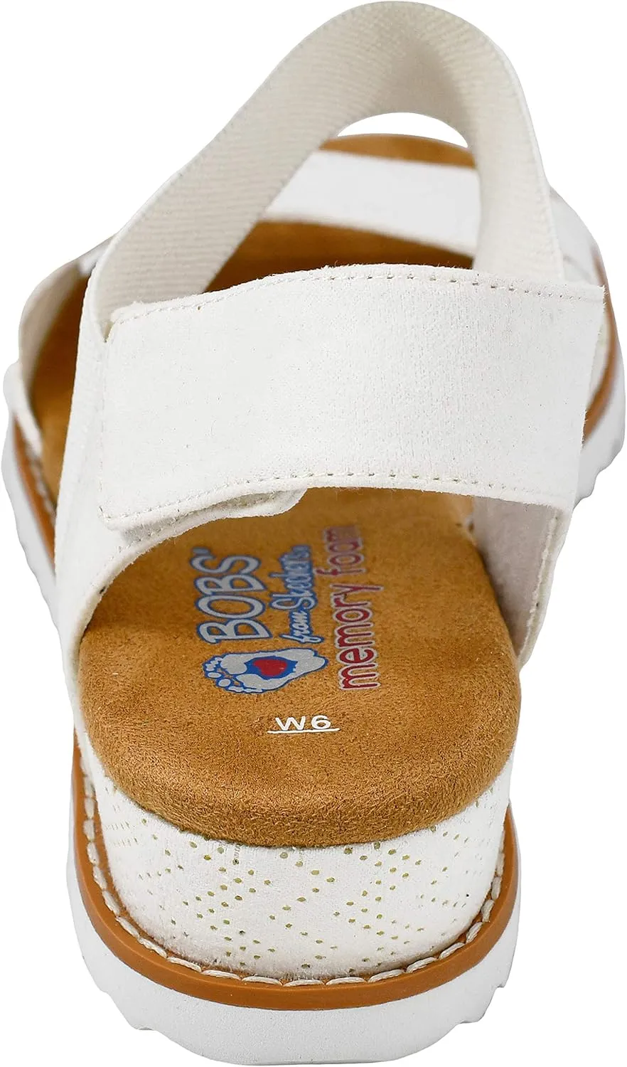 Skechers Women's Desert Kiss-Stretch Quarter Strap Sandal Flat