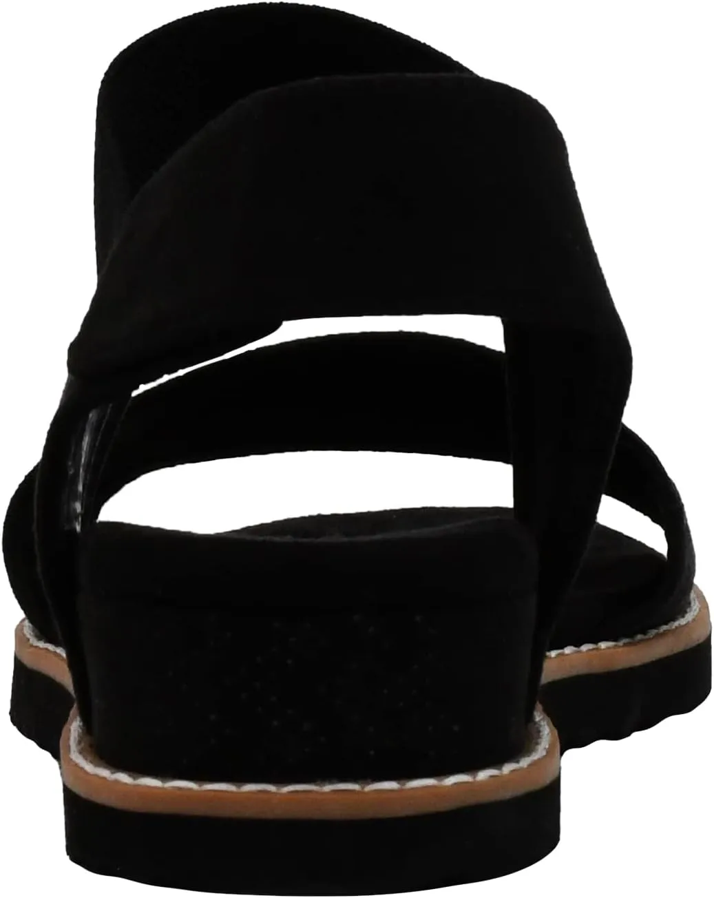 Skechers Women's Desert Kiss-Stretch Quarter Strap Sandal Flat