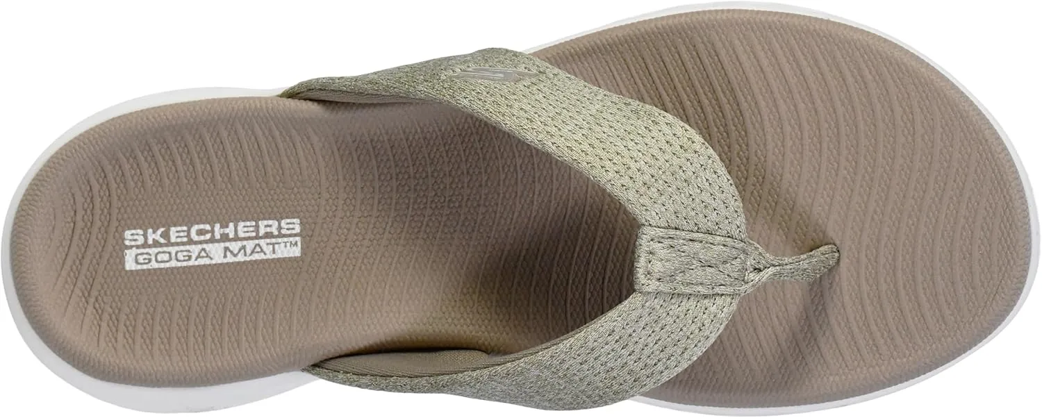 Skechers Women's On The Go 600 - Preferred Flip Flop