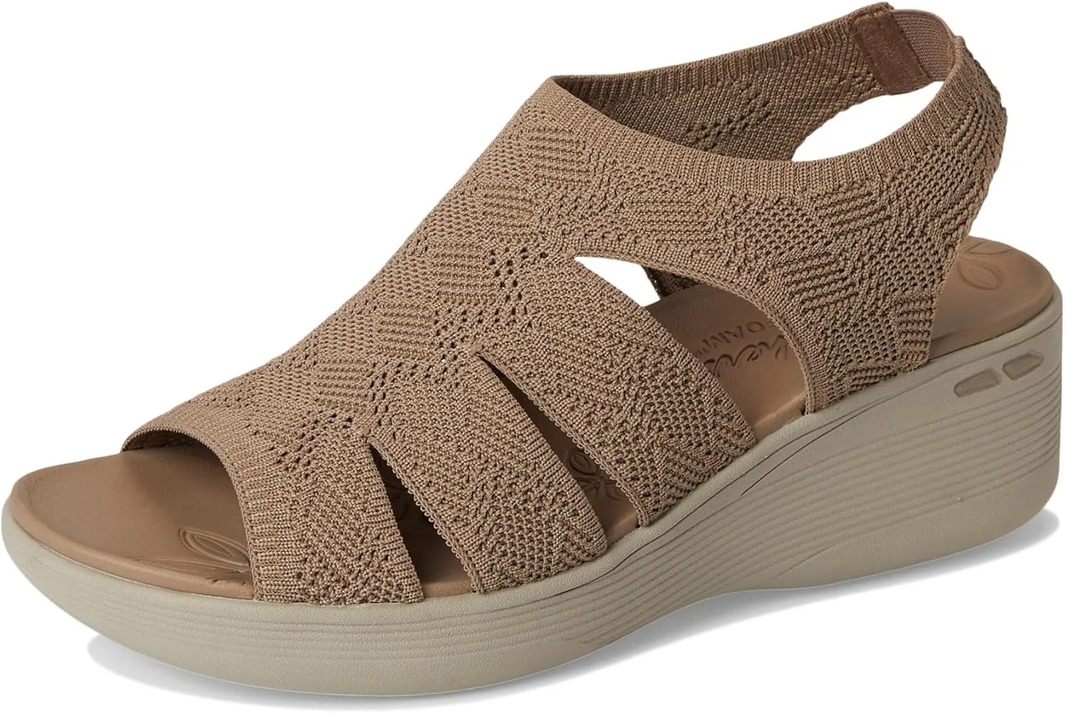 Skechers Women's Pier-lite-Memory Maker Wedge Sandal