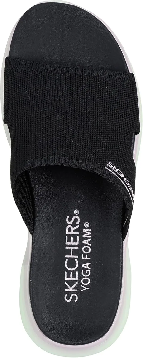 Skechers Women's Vapor Foam-Coastal Sunset Slide Sandal