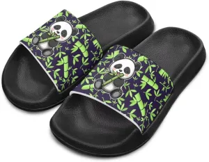 Slide Sandals for Unisex Child Soft Footbed Sandal Comfort Slip On Summer Slippers for Beach Pool
