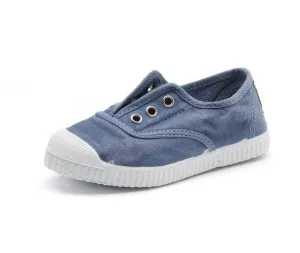 Slip On - Washed Denim