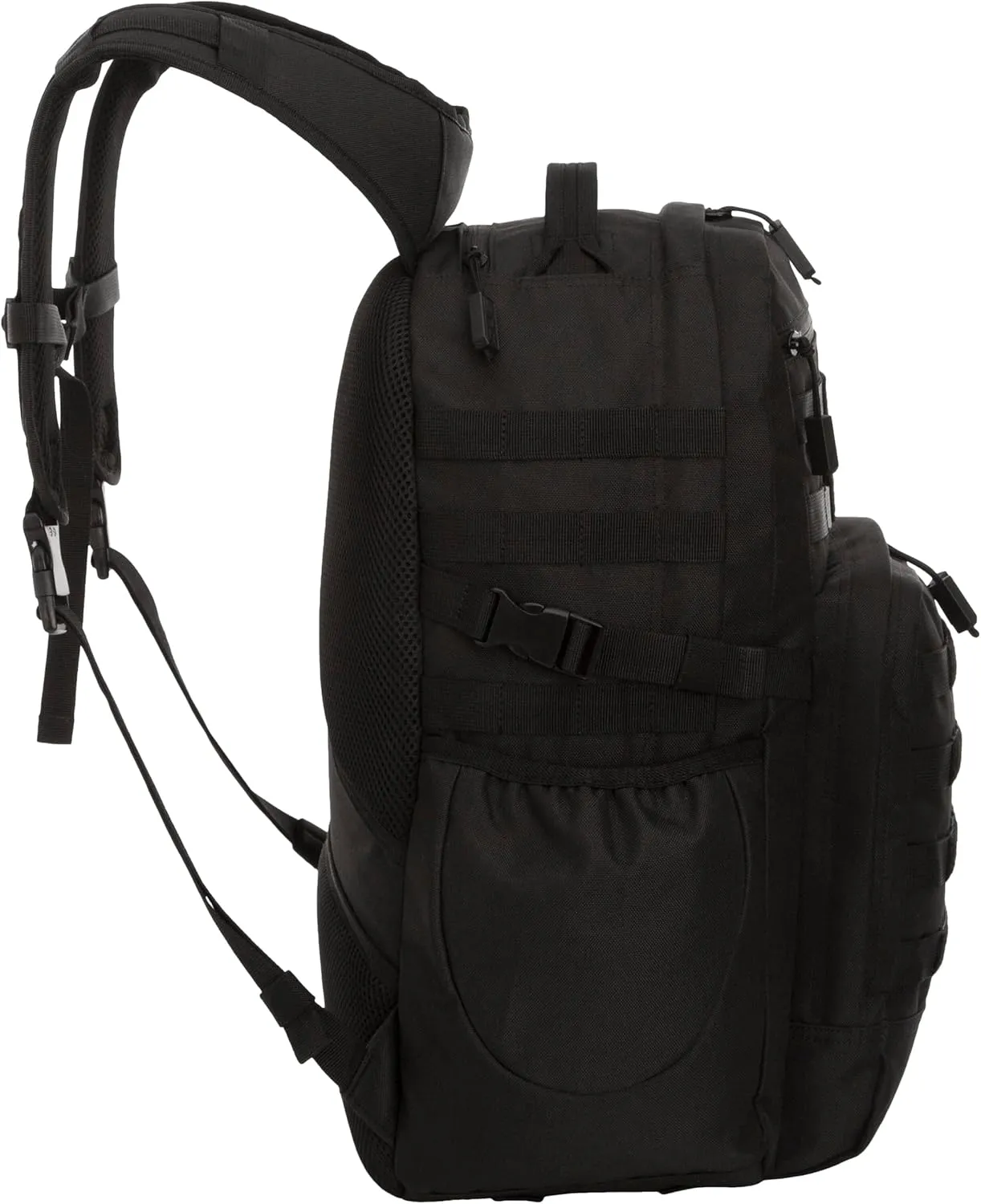 SOG Ninja Tactical Daypack Backpack, Black 32L, Expanded 32L