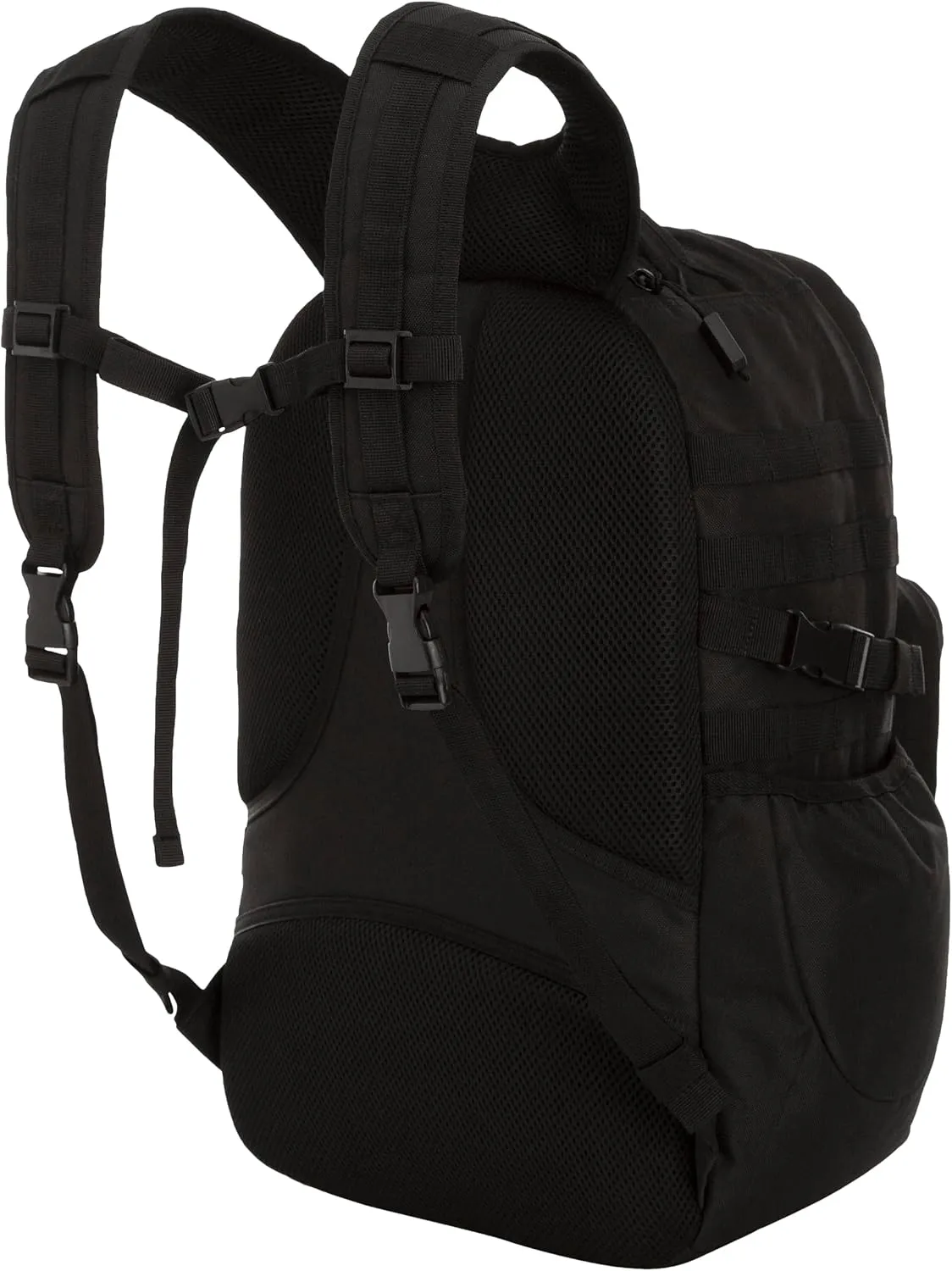 SOG Ninja Tactical Daypack Backpack, Black 32L, Expanded 32L