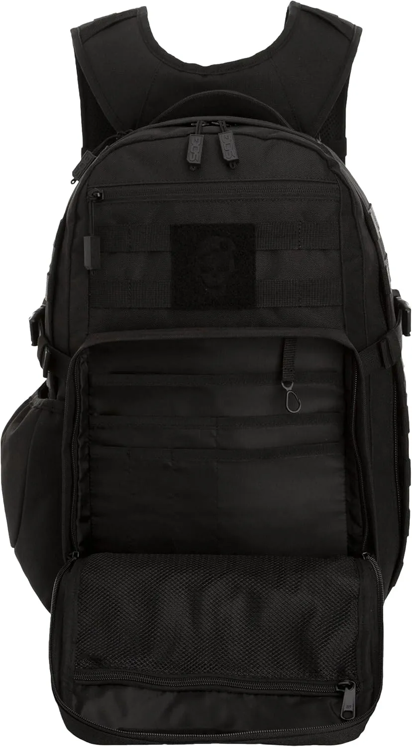 SOG Ninja Tactical Daypack Backpack, Black 32L, Expanded 32L