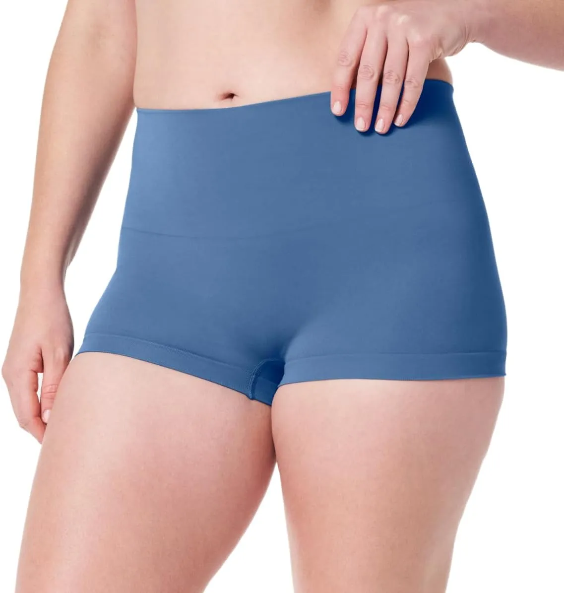 SPANXshape ExtraOrdinary Boyshort - Sculpting Compression - Women's Shapewear Underwear - Recycled Nylon Fabric Blend
