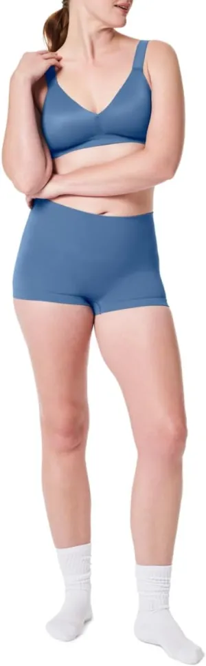 SPANXshape ExtraOrdinary Boyshort - Sculpting Compression - Women's Shapewear Underwear - Recycled Nylon Fabric Blend