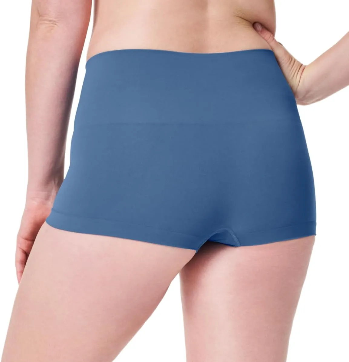 SPANXshape ExtraOrdinary Boyshort - Sculpting Compression - Women's Shapewear Underwear - Recycled Nylon Fabric Blend
