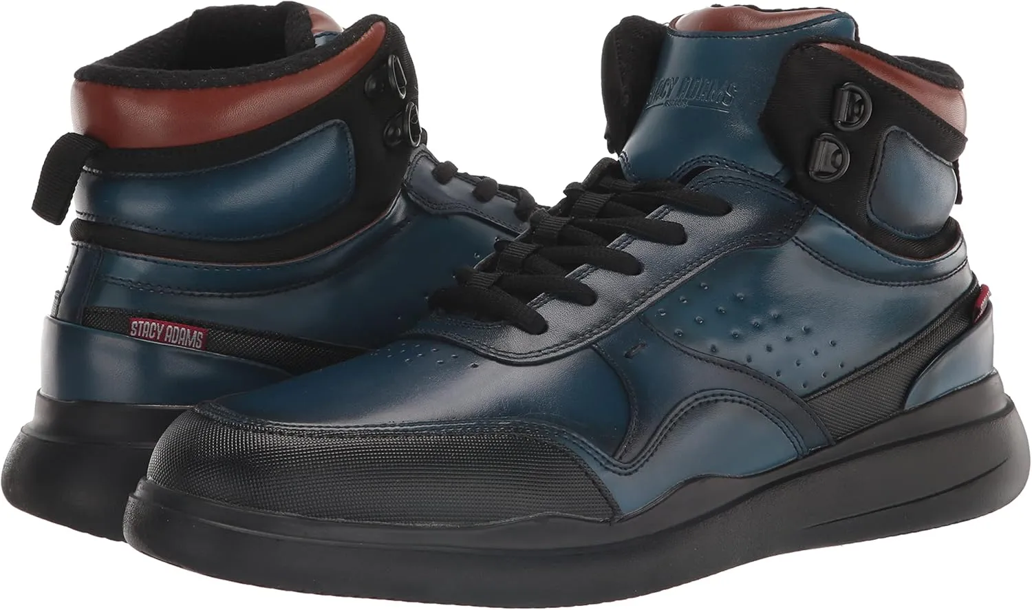 STACY ADAMS Men's Mayson Mid Lace Up Sneaker Fashion Boot